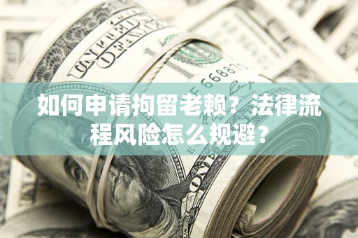 武汉如何申请拘留老赖？法律流程风险怎么规避？