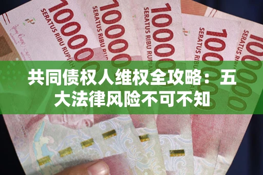 武汉共同债权人维权全攻略：五大法律风险不可不知