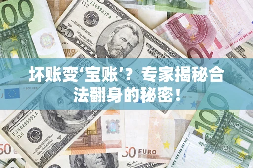 武汉坏账变‘宝账’？专家揭秘合法翻身的秘密！