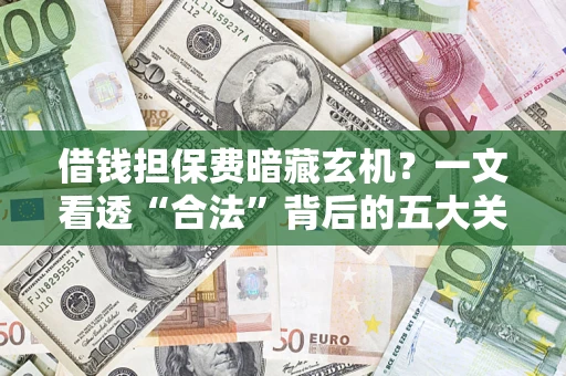 武汉借钱担保费暗藏玄机？一文看透“合法”背后的五大关键陷阱