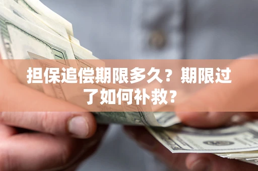 武汉担保追偿期限多久？期限过了如何补救？