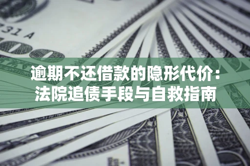 武汉逾期不还借款的隐形代价：法院追债手段与自救指南