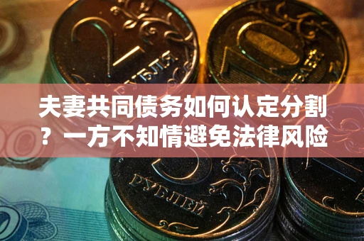 武汉夫妻共同债务如何认定分割？一方不知情避免法律风险必看！